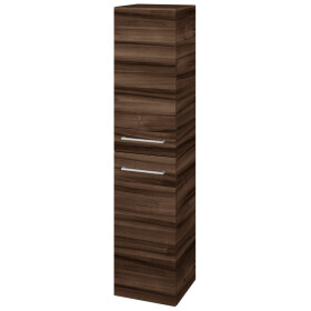 Dřevojas - Vysoká skříň s košem na prádlo DOS SVD2K 35 - D06 Ořech / Úchytka T04 / D06 Ořech / Levé 210564E