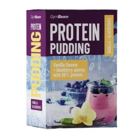 Proteinový pudink - GymBeam (vanilka borůvky, 500 g) (6627-2-vanilla-blueberries)