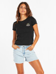 Volcom Have Clue black dámské tričko krátkým rukávem