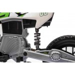 Mamido Dětská elektrická motorka Cross Pantone 361C zelená