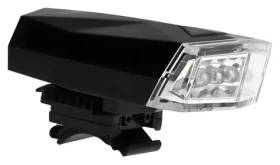 RULYT MS-220942 / Přední světlo na kolo / 5 LED / uchycení na řídítka / 3x AA baterie