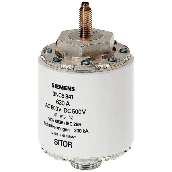 Siemens 3NC5840 sada pojistek 600 A 1000 V 3 ks