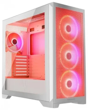 MODECOM Volcano Expanse S Apex ARGB bílá / ATX / 1x USB-C 3.2 / 2x USB 3.2 / 4x 140mm / bez zdroje / průhledná bočnice (AT-EXPANSE-SG-20-000000-0002)