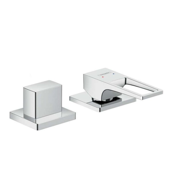 HANSGROHE - Metropol Páková dvouotvorová baterie na okraj vany, chrom 74548000