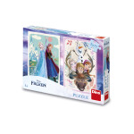 Puzzle Frozen Anna Elsa 2x77