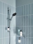 GROHE - Vitalio Comfort Set sprchové hlavice, hadice a tyče s poličkou, 2 proudy, chrom 26929001
