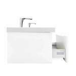 Koupelnová skříňka s umyvadlem SAT Evolution 118x30x44,8 cm bílá mat SATEVO120WMU4BA SATEVO120WMU4BA