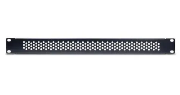 Inter-Tech Krycí panel 19" 1U černá / Krycí panel / RAL 9005 / 482x45x11mm (88887318)
