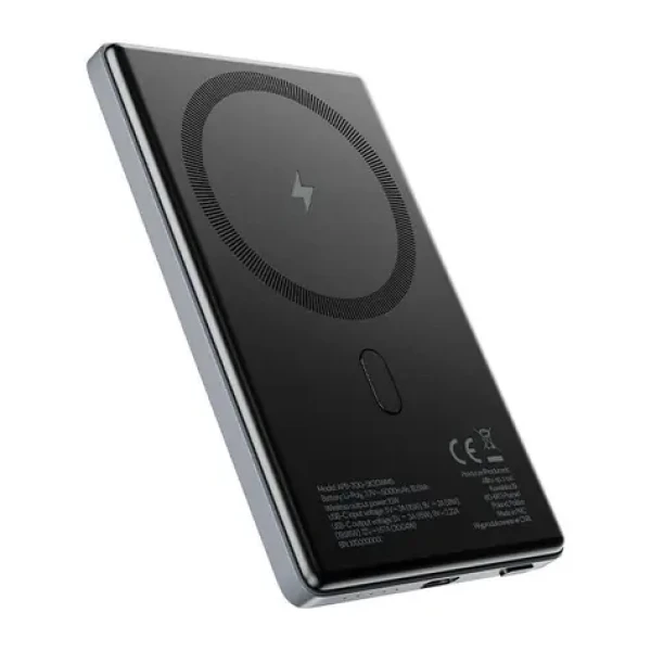 Allity APB-300 5000mAh 20W šedá / Powerbanka / 1xUSB-C / MagSafe 15W (BAEPOWERWIR5000ALLGR)