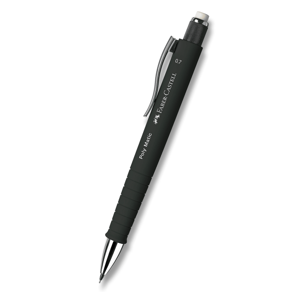 Mechanická tužka Faber-Castell Poly Matic 0.7 mm - černá