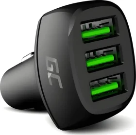 Green Cell PowerRide CADGC01 / Autonabíječka / 3x USB-A / 3A (CADGC01)