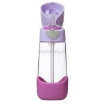 B.box 1384 Lahev na pití s brčkem 450 ml - sugar plum