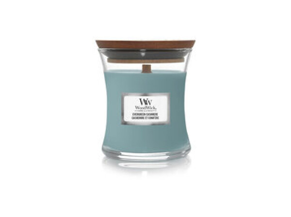 WoodWick Evergreen Cashmere svíčka 85g