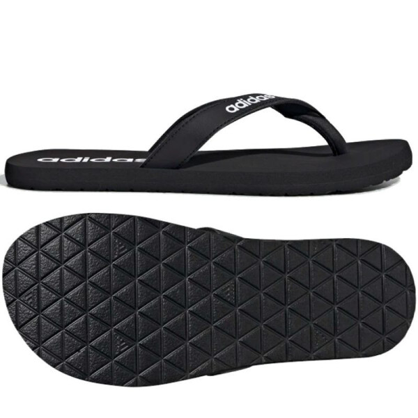 Pánské žabky EEZAY Flip Flop EG2042 Černá s potiskem - Adidas černá 38