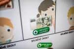 Kidtown Oslíčku, netřes se - magnetická tabule k finanční gramotnosti