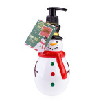 Mýdlo na ruce WINTER CLASSICS SNOWMAN s pumpičkou