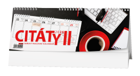 Stolní kalendář 2026 Baloušek - Pracovní CITÁTY II