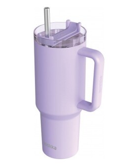 Nerezový termohrnek s brčkem Stream Purple 1200ml