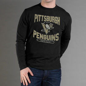 47 Brand Pánské Tričko Logo Scrum Pittsburgh Penguins Velikost: