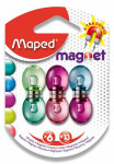 Maped - Magnety silné transparentní (6ks)