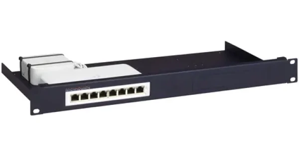 Rackmount.IT Montážní sada pro Ubiquiti USW-Lite-8-PoE / Montážní sada / 19" / 1U / modrá, metalická (RM-UB-T4)