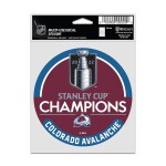 Fanatics Samolepka Colorado Avalanche NHL 2022 Stanley Cup Champions 3.5'' x 5'' Fan Decal% 1 ks