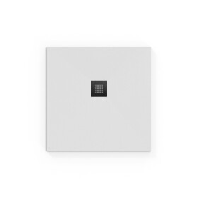 Sprchová vanička čtvercová SAT Alek 90x90 cm litý mramor SATALEK90QB SATALEK90QB
