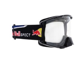 Motokrosové brýle Red Bull Spect Strive S 012 černé s čirým sklem - uni