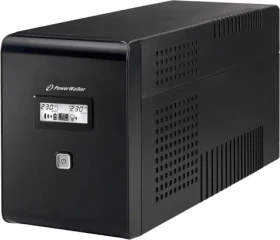 PowerWalker VI 2000 LCD / záložní zdroj UPS / 2000 VA / 2x Schuko / 2x IEC / RJ11 / RJ45 / USB (10120020)