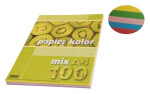 Xero papír A4 100l mix kolor