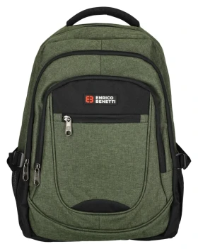 Enrico Benetti Hamburg Notebook Backpack 35,5 l Olive 35,5 L EB-62125029
