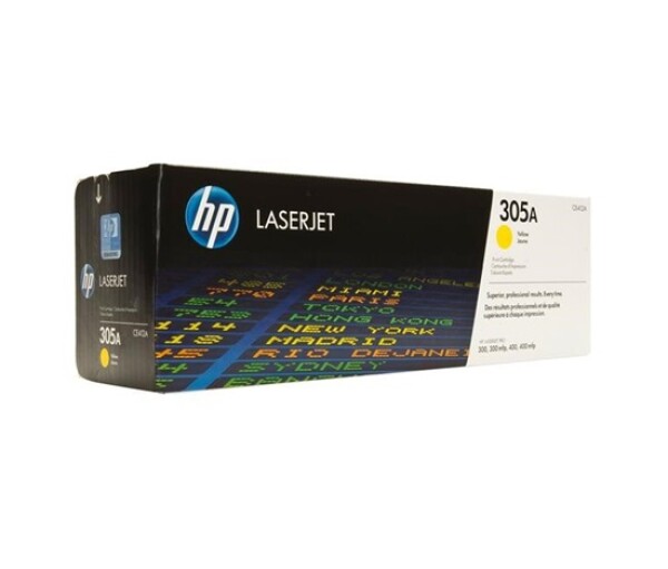HP 305A Yellow LJ Toner Cart, CE412A (2,600 pages) EDF_692300