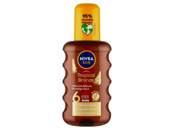 Nivea Sun Olej na opalování ve spreji s karotenem OF 6 200 ml