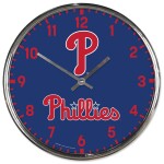 Hodiny Philadelphia Phillies MLB Chrome Team Design