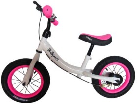 Mamido Dětské odrážedlo R3 12'' růžovo-bílé
