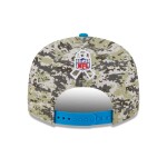 New Era Pánská kšiltovka Carolina Panthers NFL Camo 2023 Salute to Service 9FIFTY Snapback