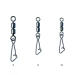 Nytro Karabinka s obratlíkem Connex Double Feeder Swivel with Hooked Snap Velikost 10 (22100008)