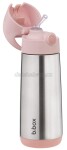 B.box 0875 Termoska na pití s brčkem 500 ml - blush crush