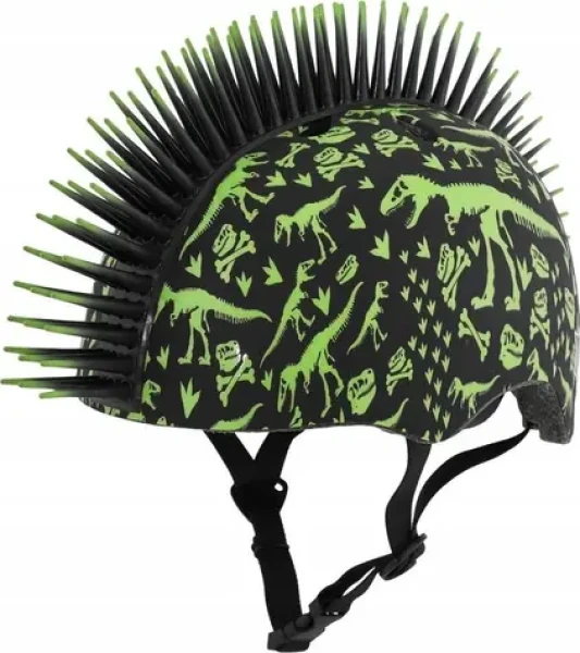 C-PREME Dětská cyklistická helma T-REX BONEZ MOHAWK / Velikost S / CPMR-7144605 (CPMR-7144605)