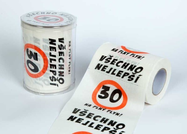 Divja.cz Toaletní papír 30. narozeniny