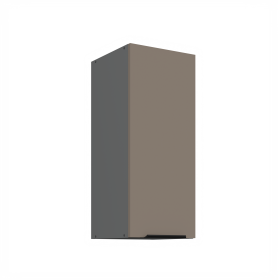Horní skříňka Aria ANT 30 G-72 1F Barva korpusu: Antracit, Barva dvířek: TA - Sandgrau AFM