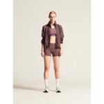 Běžecká bunda CRAFT Hypervent Oversized Wind - fialová Velikost textilu: XL