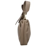 Módní dámská kožená kabelka do ruky Antini, taupe