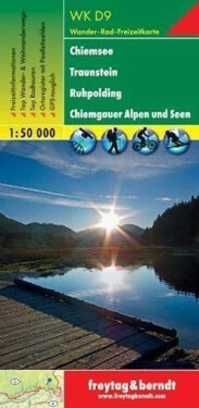 WKD 9 Chimsee-Traunstein-Ruhpolding 1:50 000 / turistická mapa