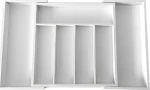 Kinghoff KH-1746 / Organizér do zásuvky na příbory / rozšiřitelný / 52/31 x 31 cm (KH-1746)