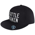 Starter Pánská kšiltovka Seattle Kraken NHL BLACK ICE Snapback