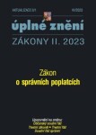 Aktualizace II/1 (Zákon o správních poplatcích)