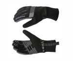 Progress SNOWSPORT GLOVES běžkařské rukavice černá/šedá