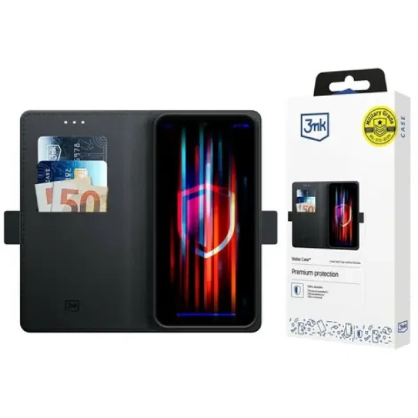 3mk Wallet Case Google Pixel 10A / Pouzdro / 3 kapsy na karty / magnetická klapka / stojánek (5903108739993)