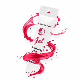 Gelová barva tuba Food Colours Strawberry Red (30 g)